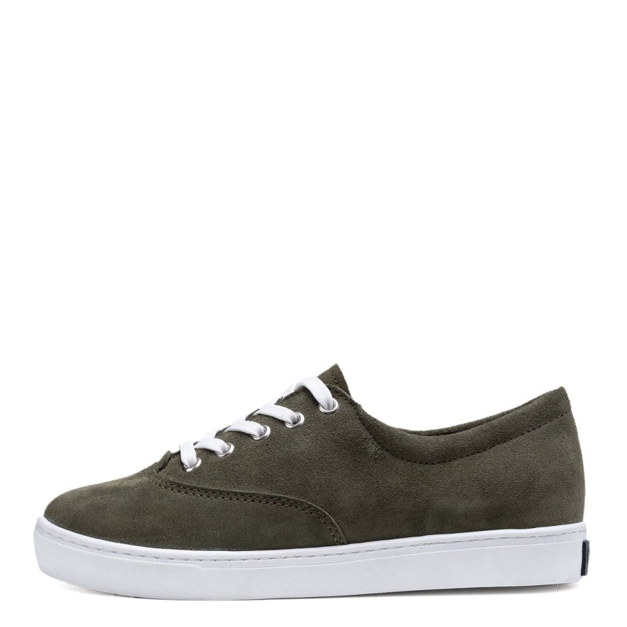 Pomar Sneakerit | Valoisa Naisten Zero Waste Sneakerit Moss Suede