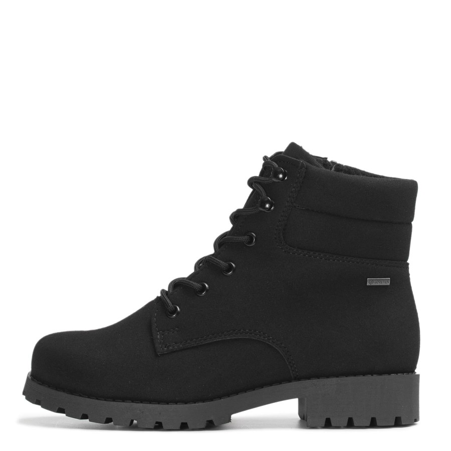 Pomar Vegan | Mutka Naisten Vegaaniset Gore-Tex® Nilkkurit Black Micro Suede (Blk S)