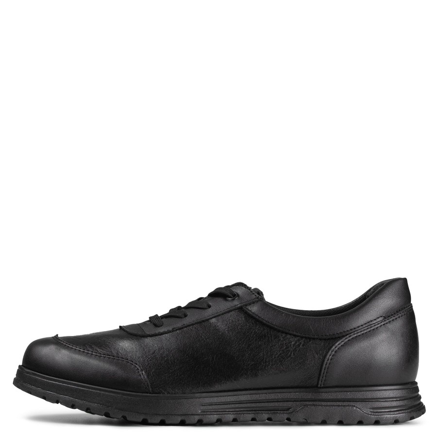 Pomar Sneakerit | Sokka Miesten Stretch Sneakerit Blk.Nappa/Blk.Str.Nappa/Blk.So