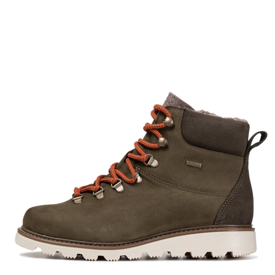 Pomar Pomar +Plus | Terho Naisten Pomar+ Gore-Tex® Nilkkurit Olive Nubuck/Tan S