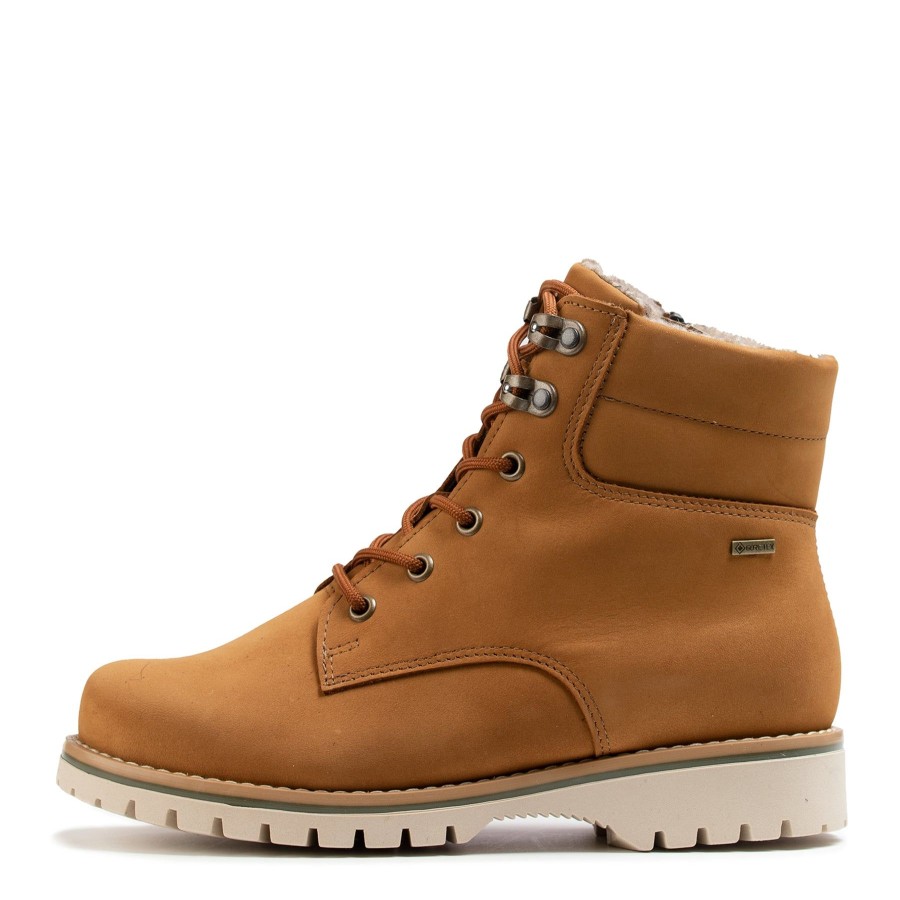 Pomar Nauhanilkkurit | Rae Naisten Gore-Tex® Nilkkurit Tan Waxy (Wht S)