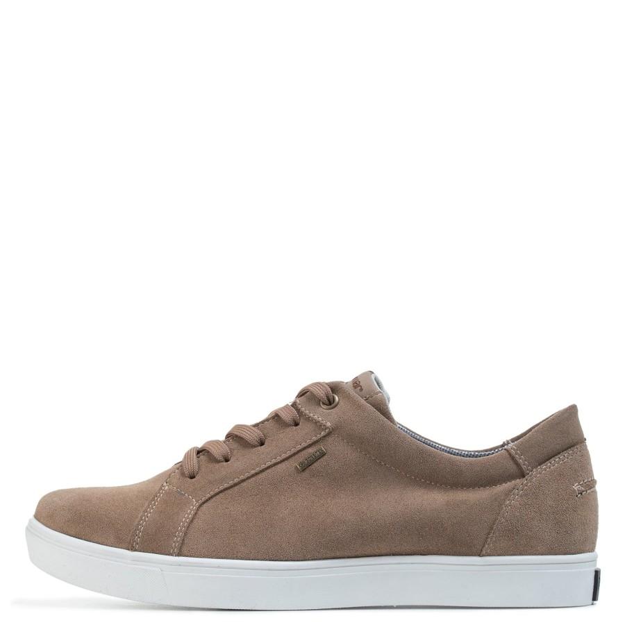 Pomar Sneakerit | Aho Miesten Gore-Tex® Mokkanahka Tennarit Sand Suede/Wht.Lining