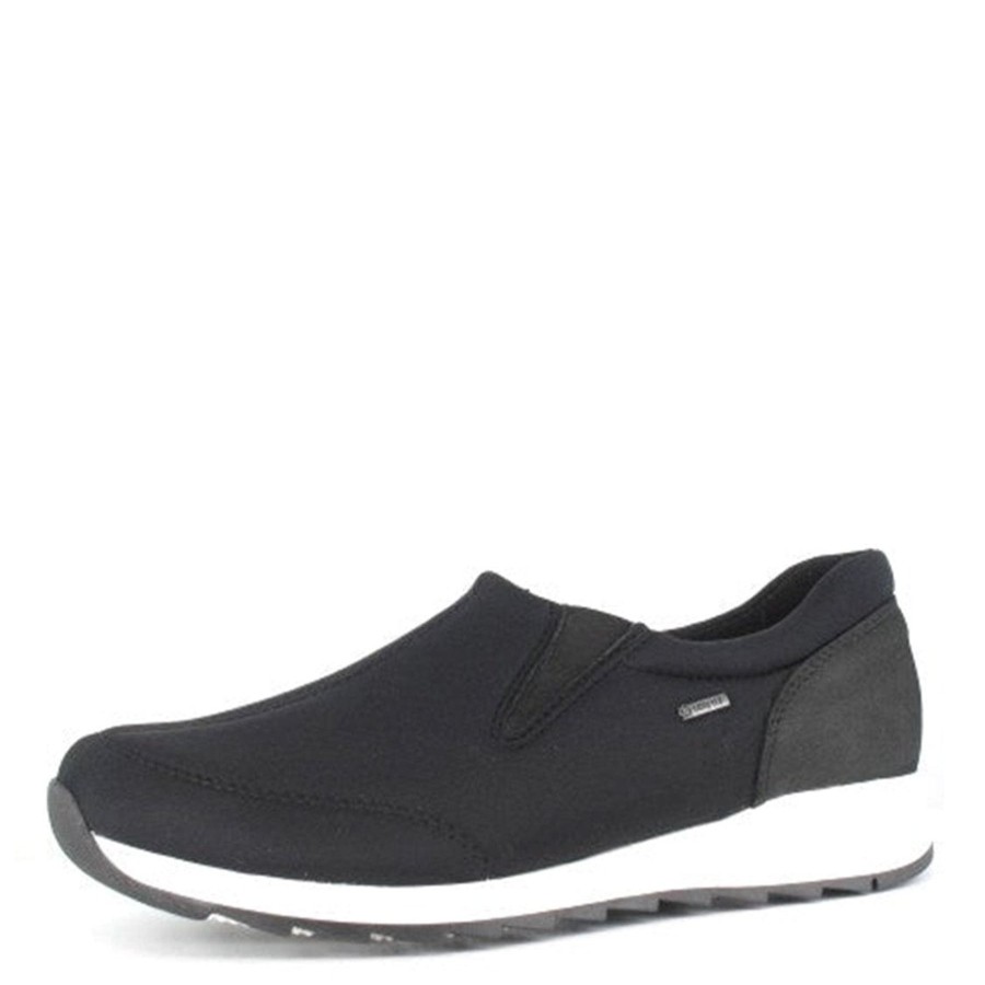 Pomar Sneakerit | Vire Naisten Gore-Tex® Vegaaniset Stretch Sneakerit Black Stretch/Black Micro Sde