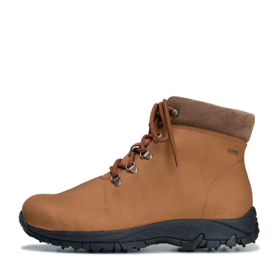 Pomar Nastakengat | Ahkio Miesten Gore-Tex® Nastanilkkurit Tan Nub/Suede/Partel.L./Spike