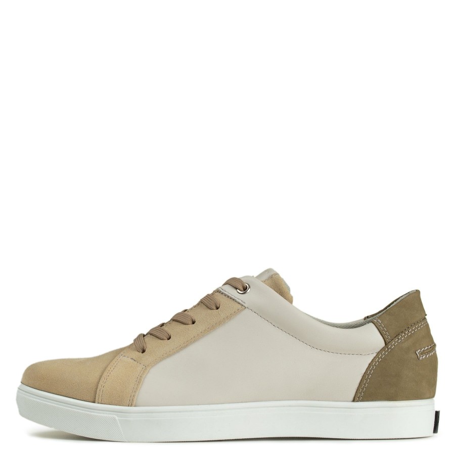 Pomar Sneakerit | Kaski Miesten Zero Waste Sneakerit Offwhite N/Salvia Suede/Olive