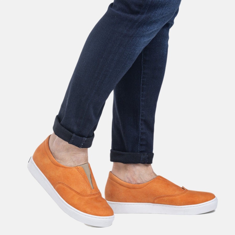 Pomar Sneakerit | Ilmatar Naisten Zero Waste Sneakerit Orange Nappa