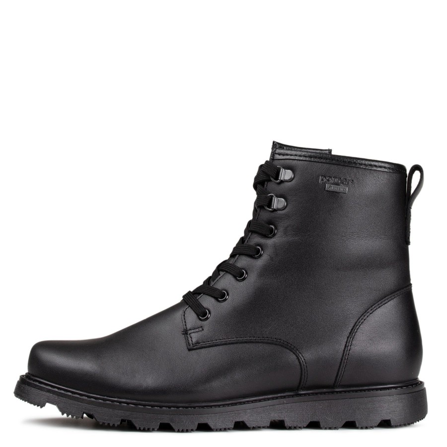 Pomar Nilkkurit | Repo Miesten Gore-Tex® Nilkkurit Black Nappa/Bl.Sole