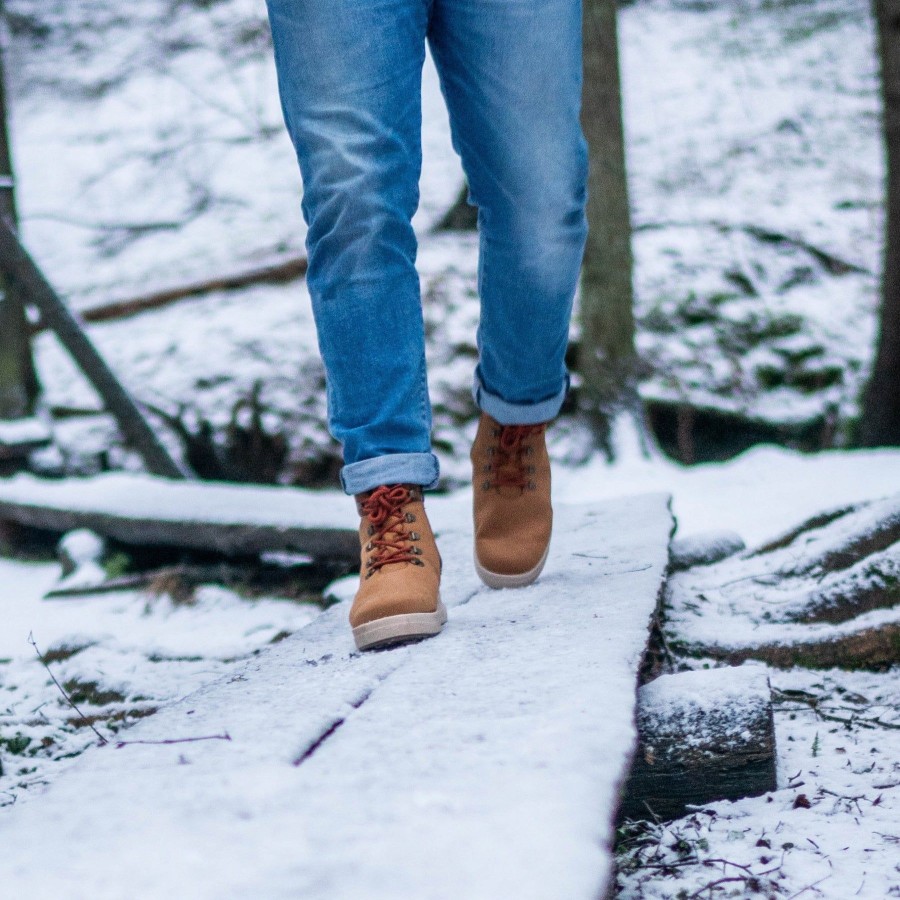 Pomar Nilkkurit | Maasto Miesten Gore-Tex® Nilkkurit Tan Nubuck/Suede/Partelana L.