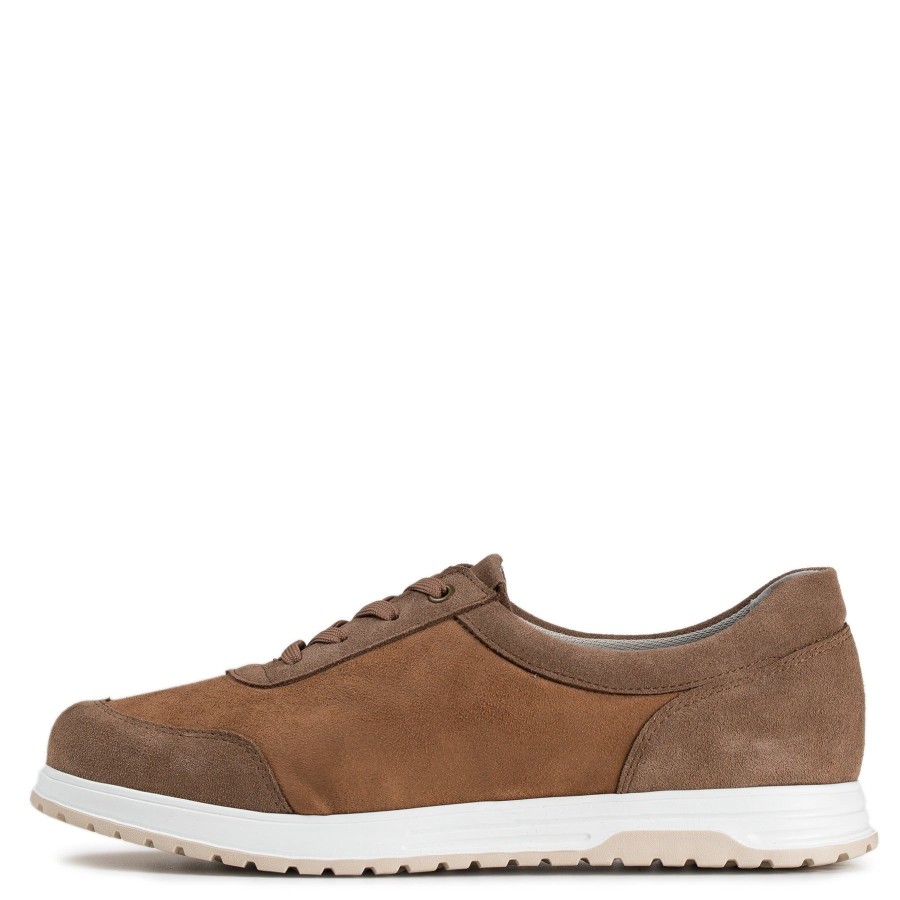 Pomar Sneakerit | Sokka Miesten Stretch Sneakerit Sand Suede/Sand Str.Tex/Tan So