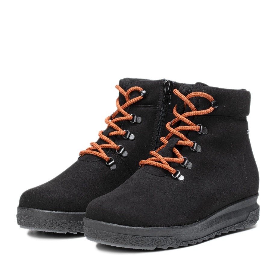 Pomar Nilkkurit | Kapala Miesten Vegaaniset Gore-Tex® Nilkkurit Black Micro Suede