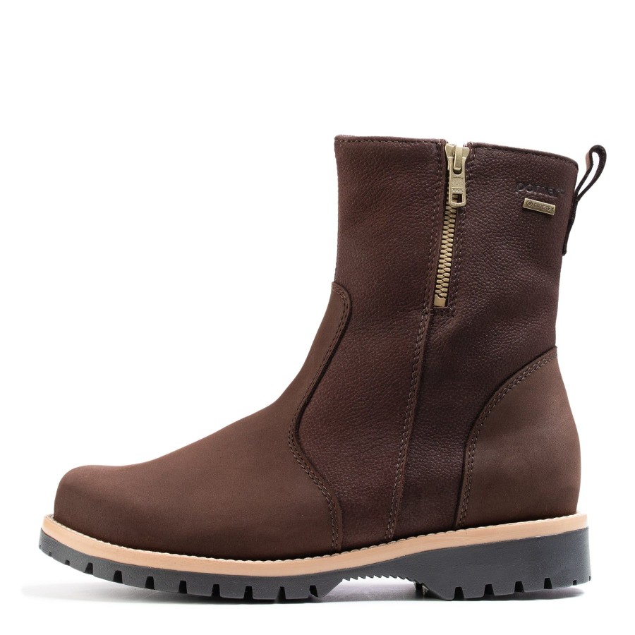 Pomar Chelsea-Nilkkurit | Tassu Naisten Gore-Tex® Nilkkurit Bark Rugged /B.Waxy (Tan S)