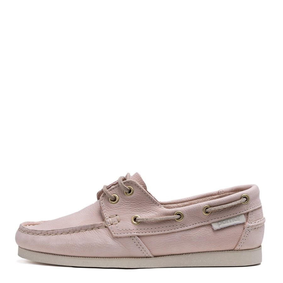 Pomar Loaferit & Kavelykengat | Jolla Naisten Zero Waste Purjehduskengat Rosa Nubuck