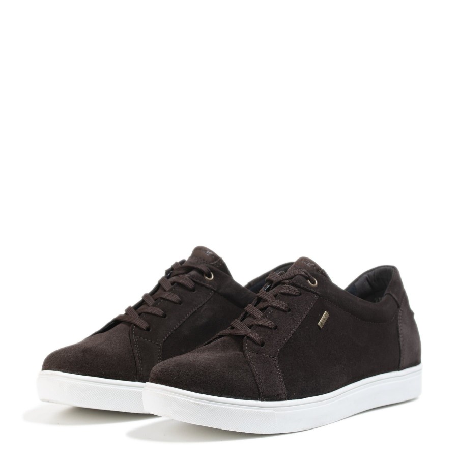 Pomar Sneakerit | Aho Miesten Gore-Tex® Mokkanahka Tennarit Bark Suede