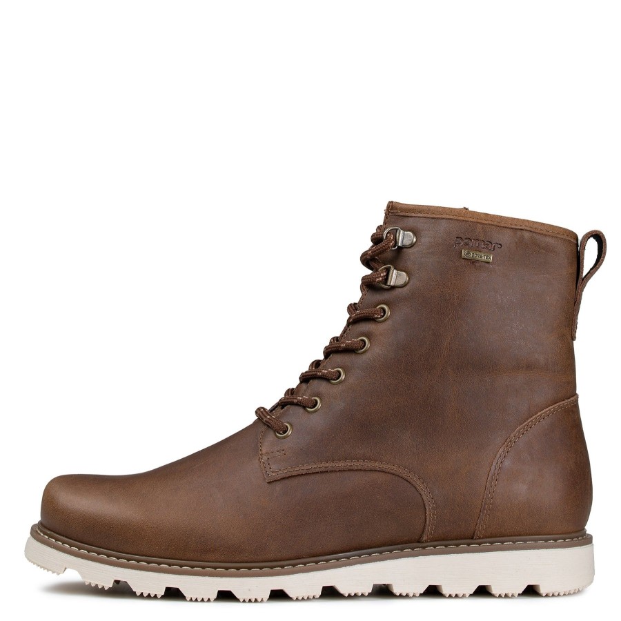 Pomar Nilkkurit | Repo Miesten Gore-Tex® Nilkkurit Oak Terra Pull-Up/Wht.Sole