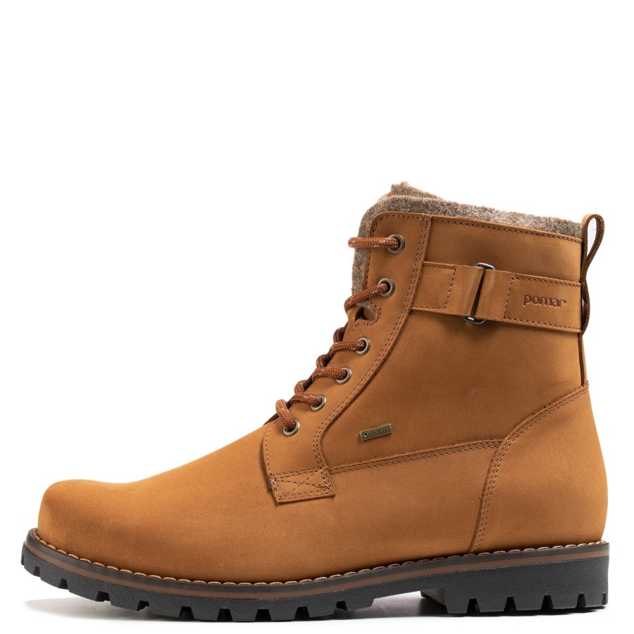 Pomar Nilkkurit | Toivo Miesten Gore-Tex® Nilkkurit Tan Nubuck