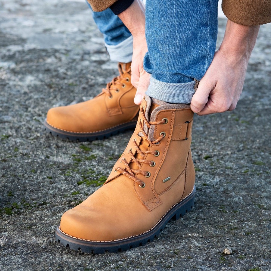 Pomar Nilkkurit | Toivo Miesten Gore-Tex® Nilkkurit Tan Nubuck